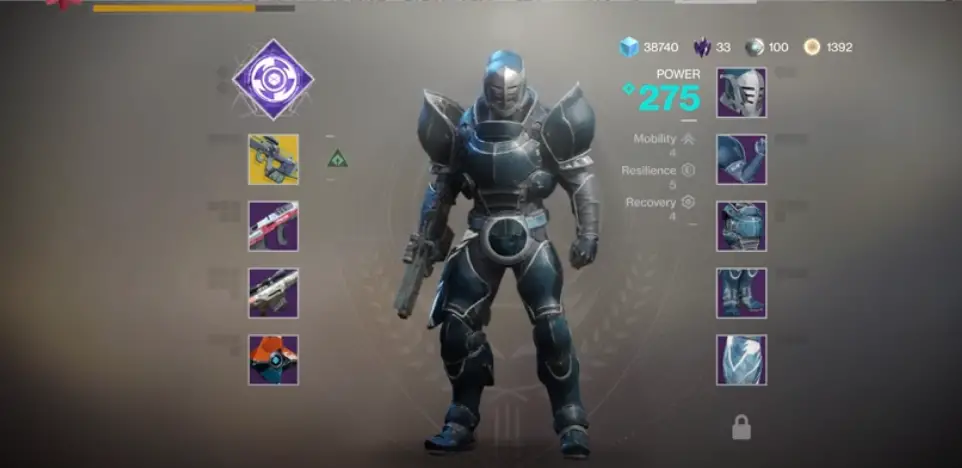 Kerak Type 2 armor set in Destiny 2