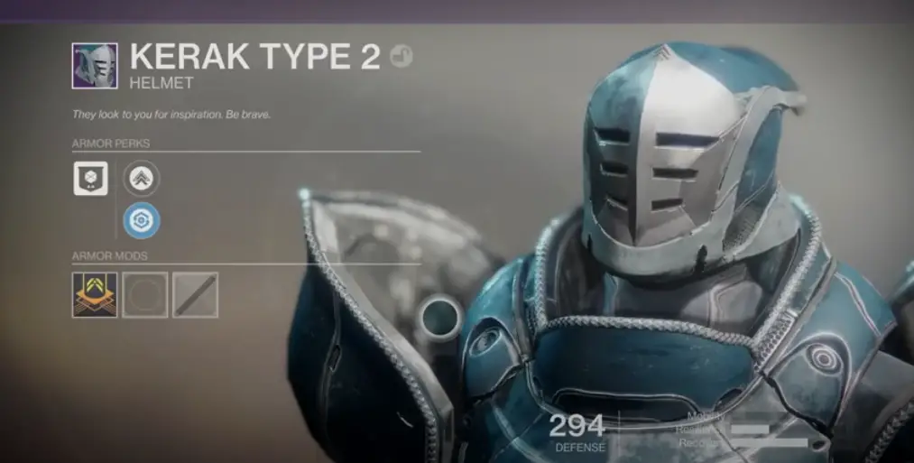 Kerak Type 2 helmet in Destiny 2