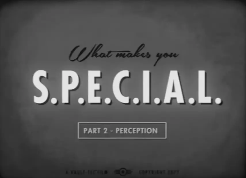 Fallout 4 S.P.E.C.I.A.L. Video Pt. 2: Perceptie