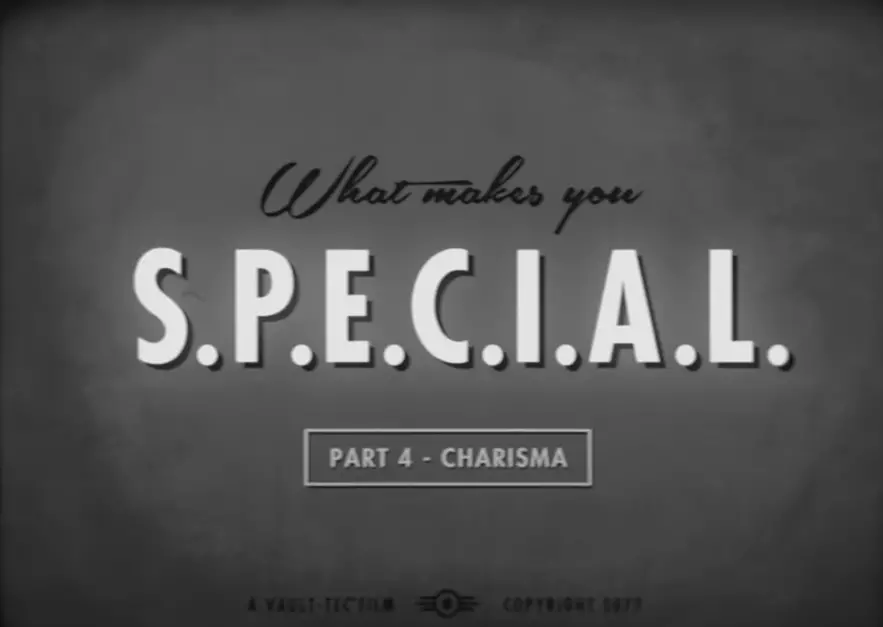 Fallout 4 s.p.e.c.i.a.l. Video PT. 4: karisma