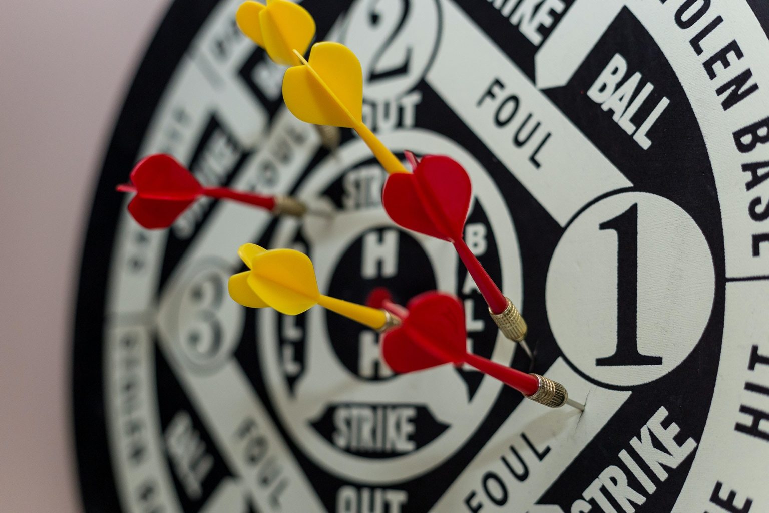 Complete Rules for Playing on a Baseball Dartboard Get Games Go